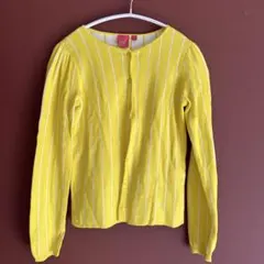 ユニクロ アンダーカバー イエロー カーディガン 140