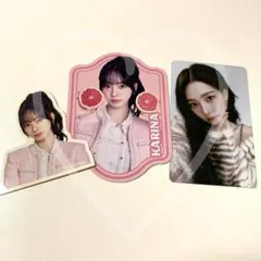 aespa エスパ ラントレ カリナ ファンクラブ グッズ ステッカー カリナ