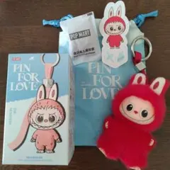 ❤最終価格❤POPMART　イニシャルラブブ　PIN FOR LOVE 　X