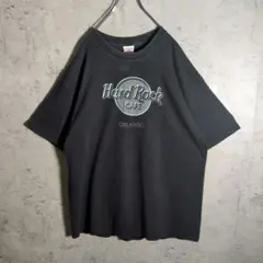 【雰囲気◎】ハードロックカフェ Tシャツ オーランド 黒 XL メキシコ製