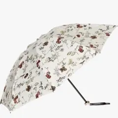 新品 JILL STUART 晴雨兼用折りたたみ傘 ボタニカル柄 50cm軽量