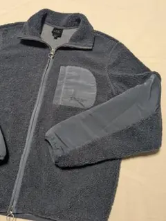 A|X ARMANI EXCHANGE 切替 ボアフリースジャケット ミリタリー