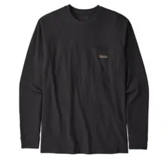 patagoniaメンズ ロングスリーブ ワーク ポケット Tシャツ