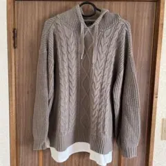 ニットパーカー ニット