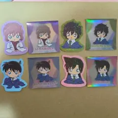 名探偵コナン ちぢませ隊 ステッカーコレクション2 ２種