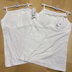 ユニクロ　エアリズム　ブラトップ　キャミソール 2枚セット 150
