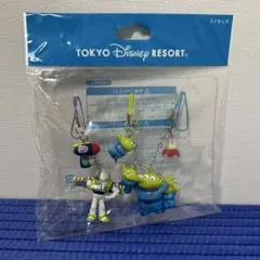 トイストーリー バズライトイヤー リトルグリーンメン ストラップ セット