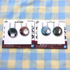 一番くじ 呪術廻戦 缶バッジ 伏黒恵 釘崎野薔薇 五条悟 家入硝子