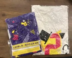 LEVEL.2 Tシャツ　マフラータオル　2点セット
