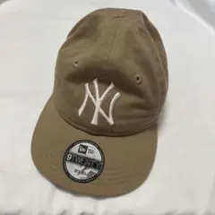 NEW ERA 9TWENTY NYロゴキャップ ブラウン