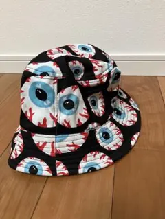 ミシカ 目玉デザイン バケットハット　男女兼用