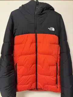 THE NORTH FACE ダウンジャケット XL 黒/赤