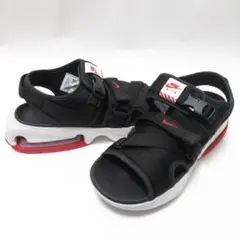 26cm 黒 白 赤 ナイキ エアマックス ソル サンダル