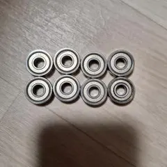 【状態良好】NINJA ABEC7 スケートボード ベアリング 7個＋おまけ1個