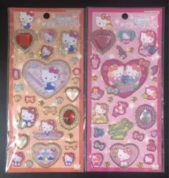 【正規品】キラキララインストーンシール　キラキラジュエルシール　ハローキティ
