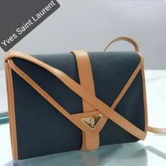YSL イヴサンローラン ショルダーバッグ バイカラー SAINTLAURENT