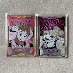 ヒロアカ　麗日お茶子　トガヒミコ　ステータスカードコレクション第2弾