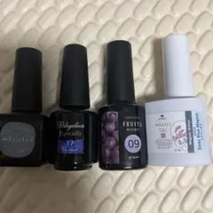 ジェルネイル　4本セット