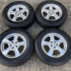 ①ダイハツ純正 155/65R14 アルミホイール ブルーアース 4本の内2本分