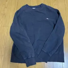 チャンピオン Ｌ　ネイビートレーナー　スウェット used C3-C019 古着
