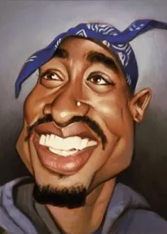 2pac hiphop 2L判　ポスター送料込