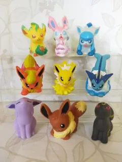 ポケモンキッズ　指人形　ブイズ　9体セット　③