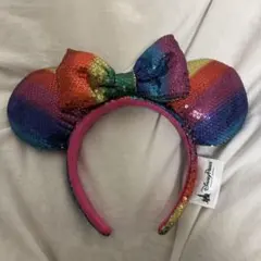 上海ディズニー レインボーカチューシャ