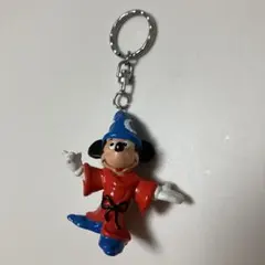 ミッキーマウス　キーホルダー　ファンタジア　レトロ　フィギュア　ブリーランド