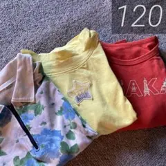 キッズ服　シャツ3枚セット　120のサムネイル