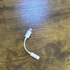 Lightning to 3.5mmイヤホンジャックアダプター