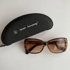 ブラウン グラデーション サングラス