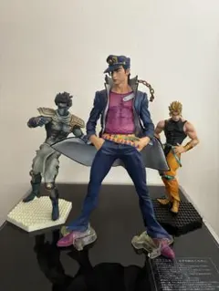 ジョジョの奇妙な冒険フィギア3体　空条承太郎　スタープラチナ　DIO
