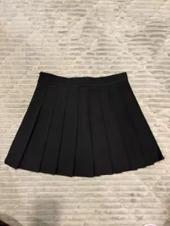 〈試着のみ〉GRL/グレイル　プリーツスカート L 黒