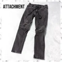 【ATTACHMENT】日本製 グレー スキニー ドローコード アタッチメントのサムネイル