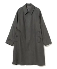 BEAMS F / ウールカシミヤ シングル ラグランスリーブ バルカラーコート