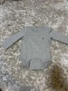 baby GAP グレー 長袖ロンパース 12-18ヶ月