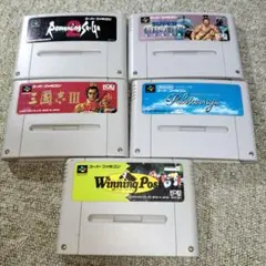 スーパーファミコン　ソフト　5本セット