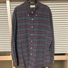 llbean usa製 80s 良配色 チェックシャツ