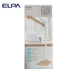 ELPA エルパ LEDデスクライト 木目調 AS-LED12(WD)