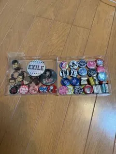 三代目、EXILE缶バッチ、ガチャガチャセット