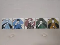 銀魂　京王ぶらり旅コースターセット　坂田銀時 ,新八,沖田,土方,近藤