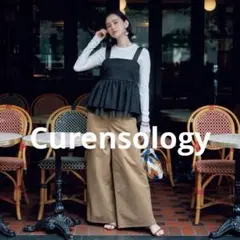 Curensology ウールリネン カーディガン ネイビー 春ニット - メルカリ