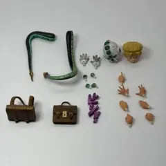 超像可動 ジョジョの奇妙な冒険 広瀬康一 エコーズ 顔 手首 付属品 パーツ
