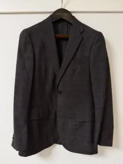 グリーンレーベルリラクシング ウール チェック柄 2Bジャケット＆ベスト 42