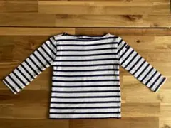 SAINT JAMES 長袖カットソー 80 90cm 白/紺ボーダーのサムネイル