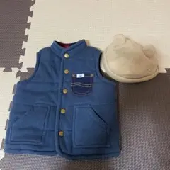 Buddy Lee ベビーベスト ブルー系 90サイズ