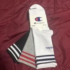 Champion 3足組 ソックス 23-25cm新品のサムネイル