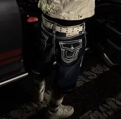 true religion デニム　ハーフパンツ　ジョーツのサムネイル