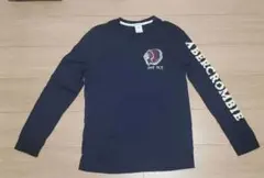 Abercrombie & Fitch　 ネイビー　長袖 S　ロングtシャツ