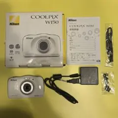 【動作確認済み】Nikon ニコン COOLPIX W150 ホワイト